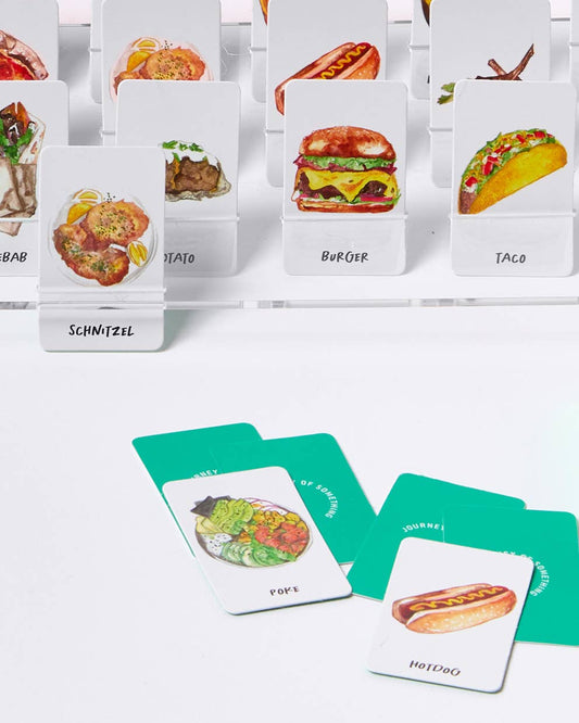 Journey of Something USA - Guess the Food Game – Artist Designed - Dear John