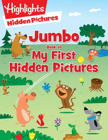 Jumbo Book My First Hidden Pictures - Dear John