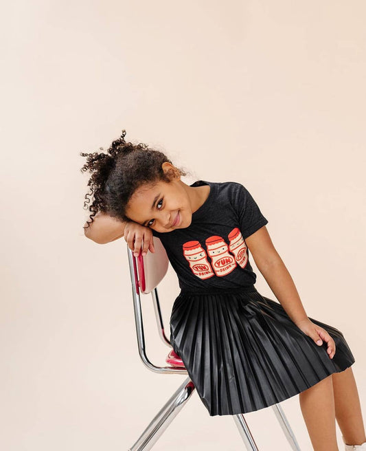 Kawaii Yogurt Drink Kid's Graphic Tee - Dear John