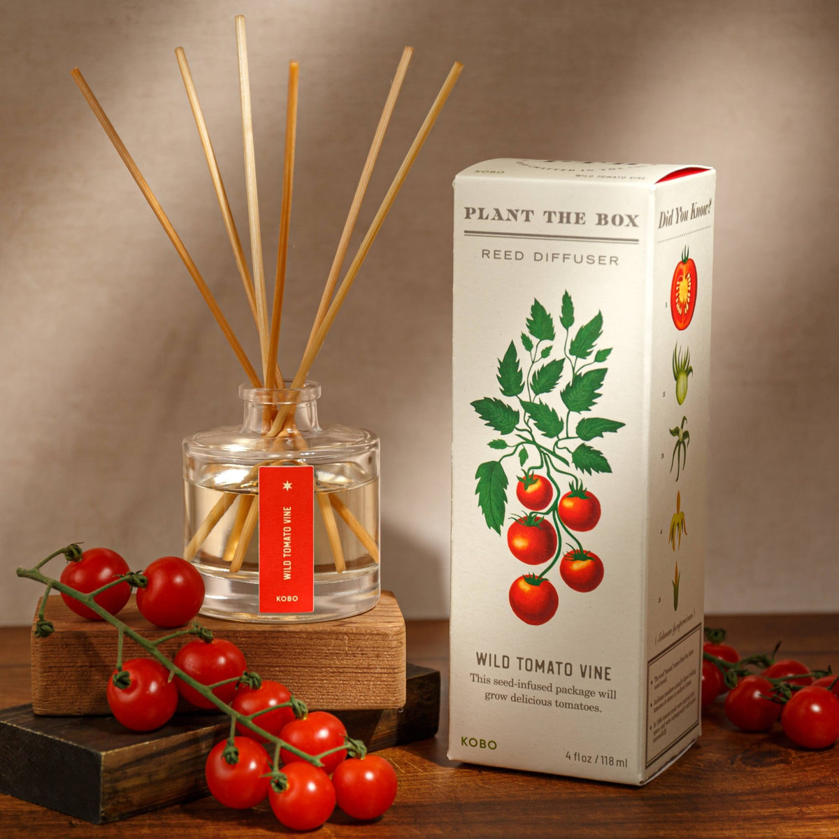 KOBO - Wild Tomato Vine - Plant the Box Diffuser - 4oz - Dear John