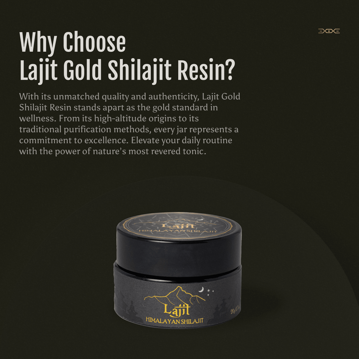 Lajit Gold - Lajit Himalayan Shilajit Resin - Dear John