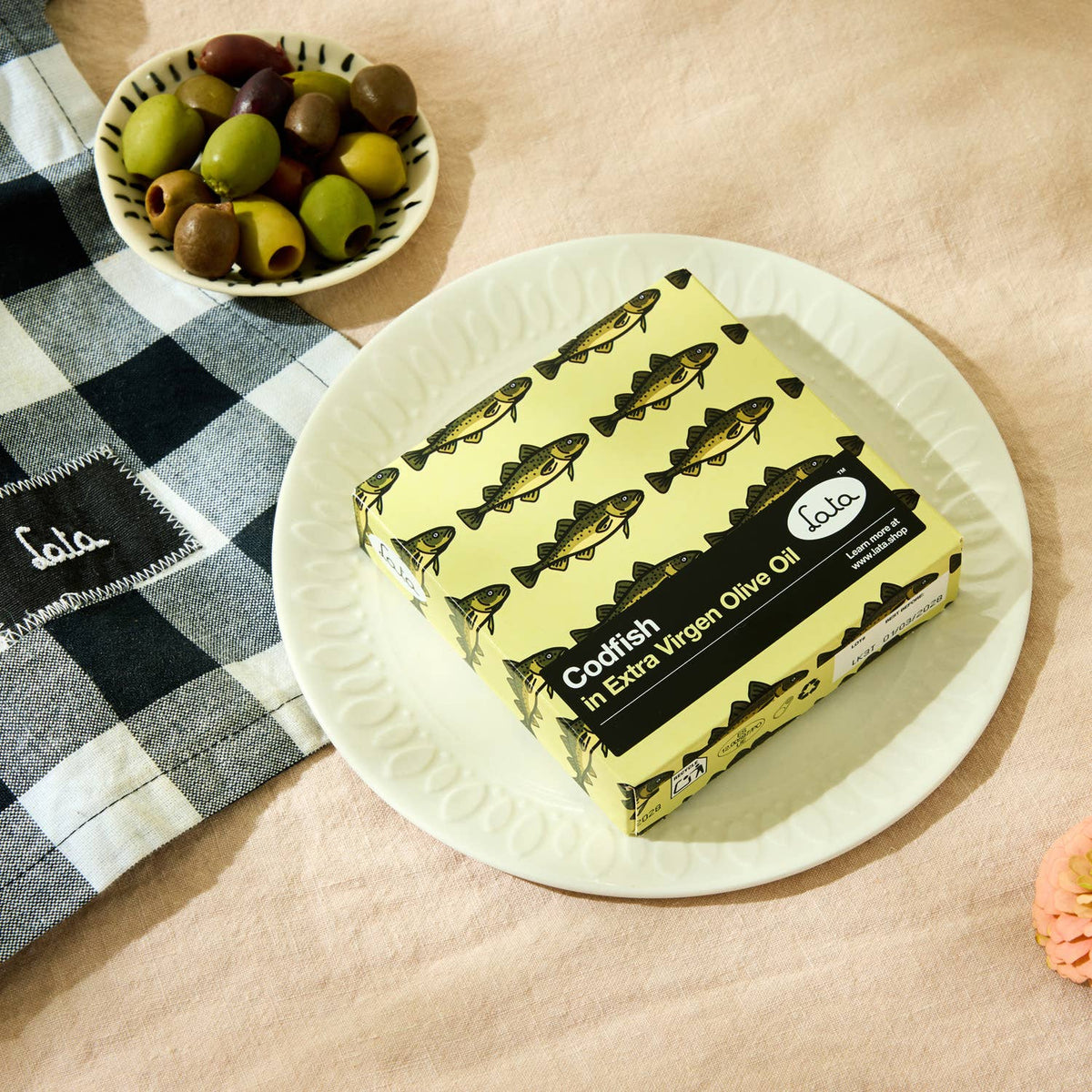 Lata Codfish in Extra Virgin Olive Oil - Dear John