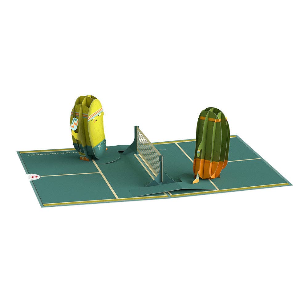 Lovepop Cards - Pickleball Birthday Baller Pop-up Card 5x7", Game Day - Dear John