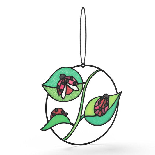 Lovepop Cards - Small Things with Big Meaning Ladybug Suncatcher Card 5x7" - Dear John