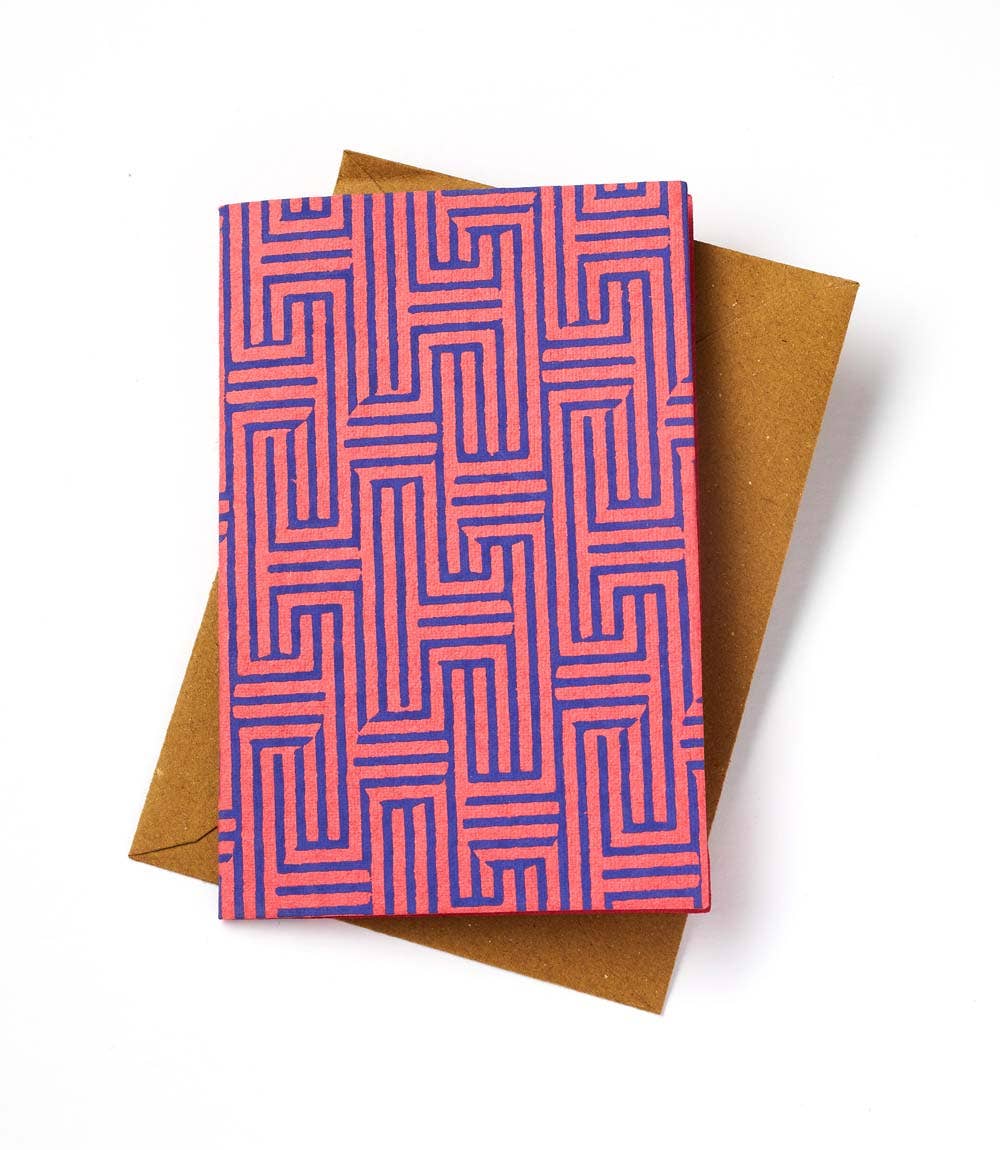 Nikhila 4x6 Wrapped Note Cards, Recycled Paper - Assorted - Dear John
