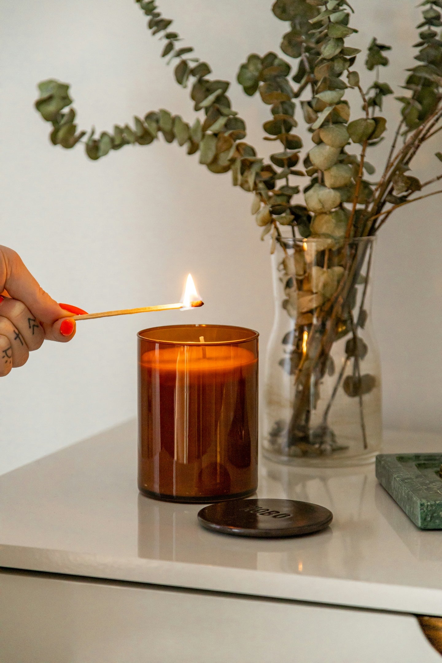 Monthly Book Box + Candle