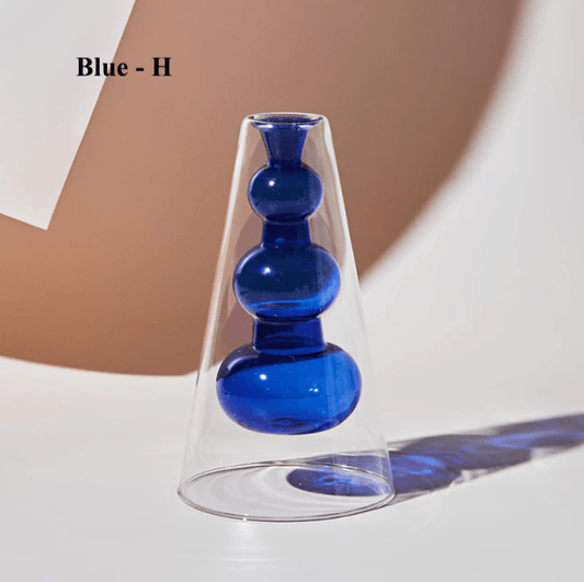 Nordic Hydroponic Colored Glass Vase - Dear John