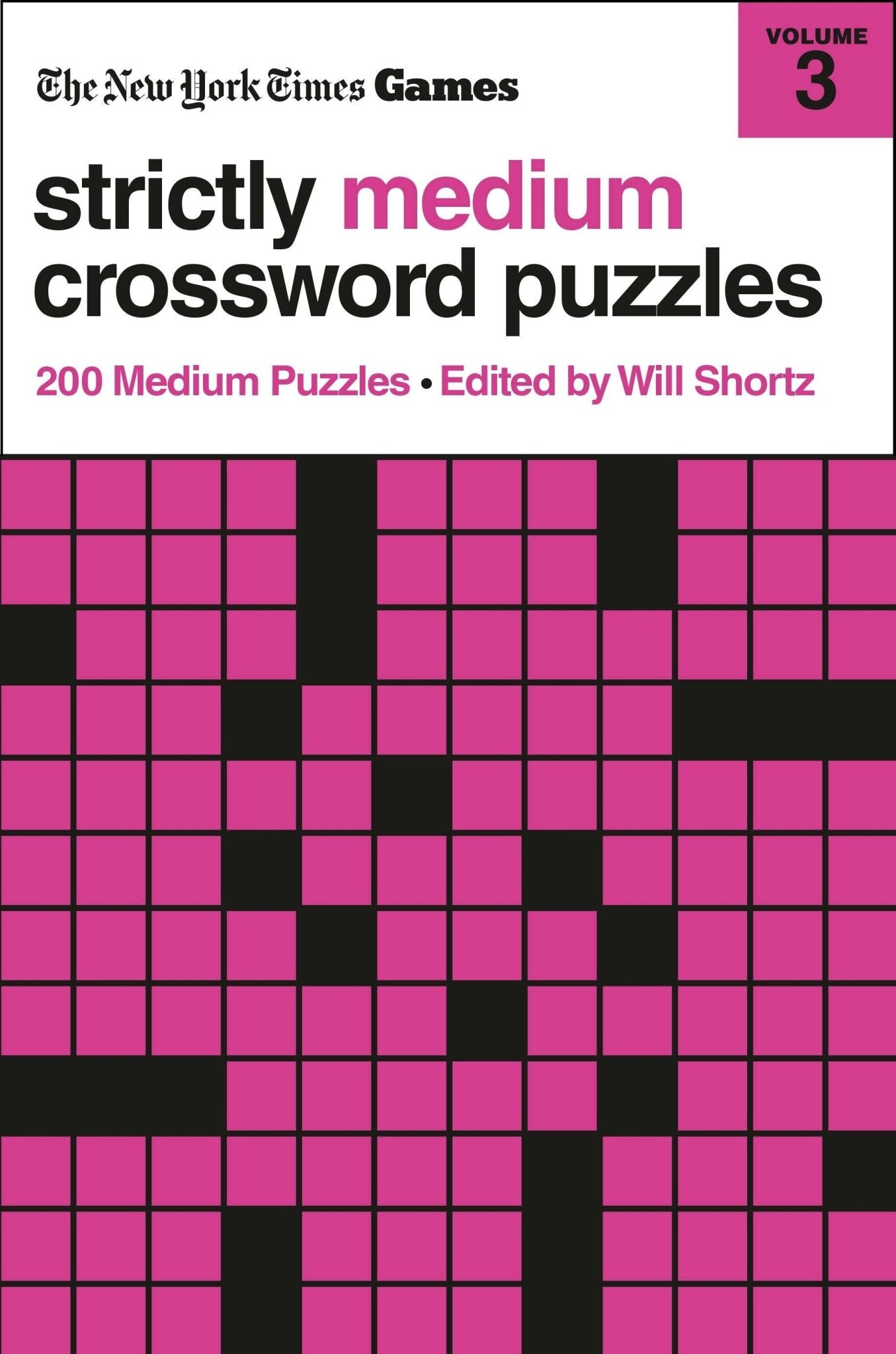 Nyt Games Strictly Medium Vol 3: 200 Medium Puzzles - Dear John
