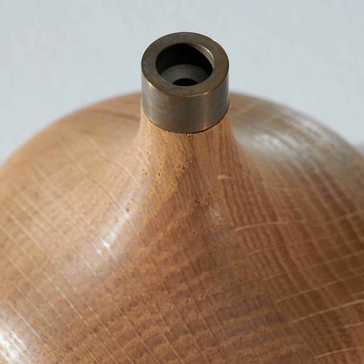 Oak Candle Holder - Dear John
