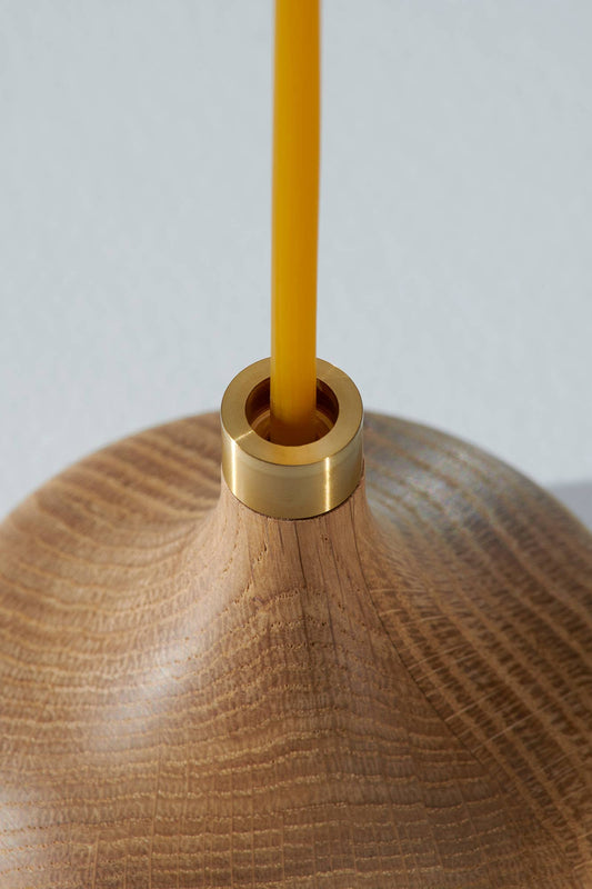 Oak Candle Holder - Dear John