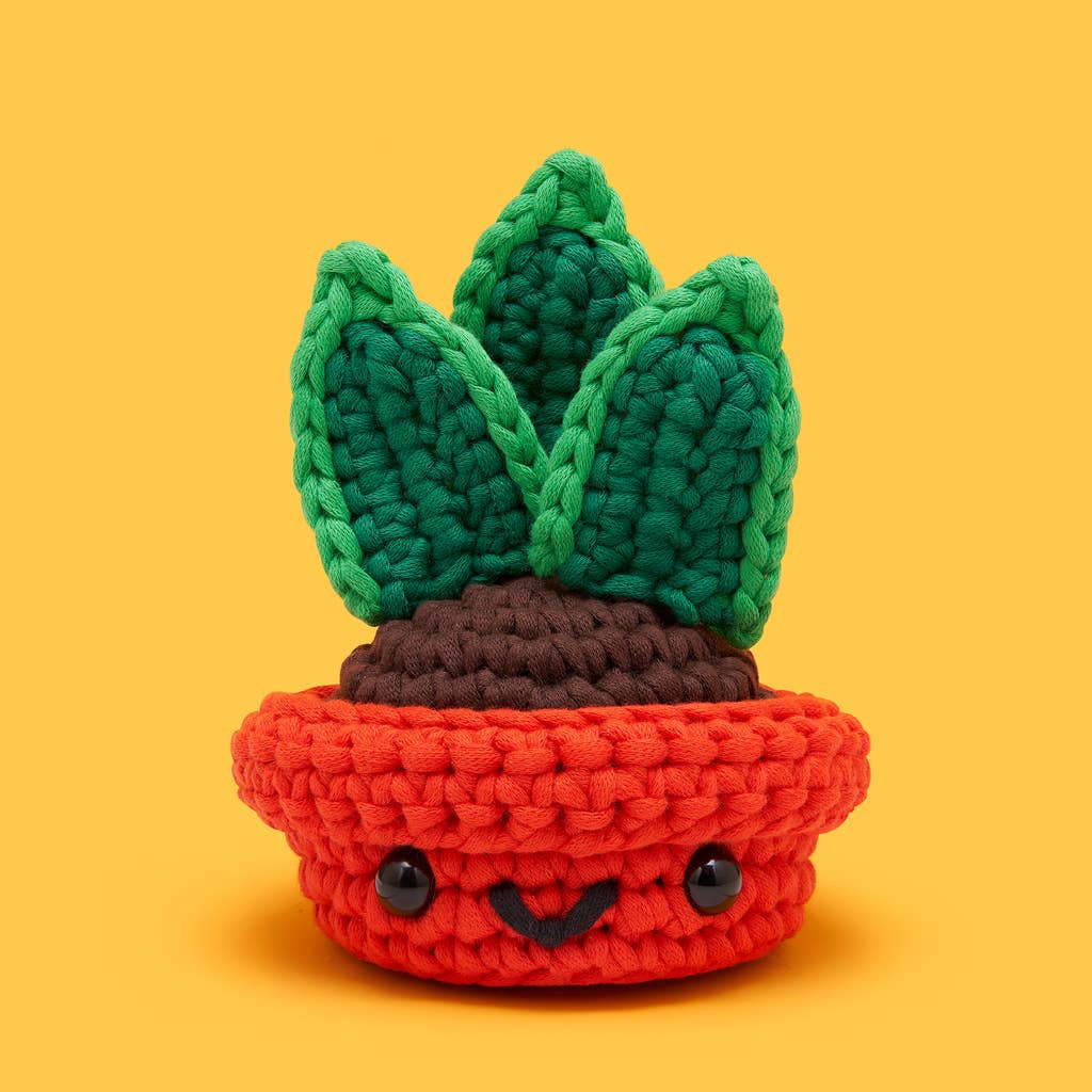 Otis the Snake Plant Crochet Kit - Dear John