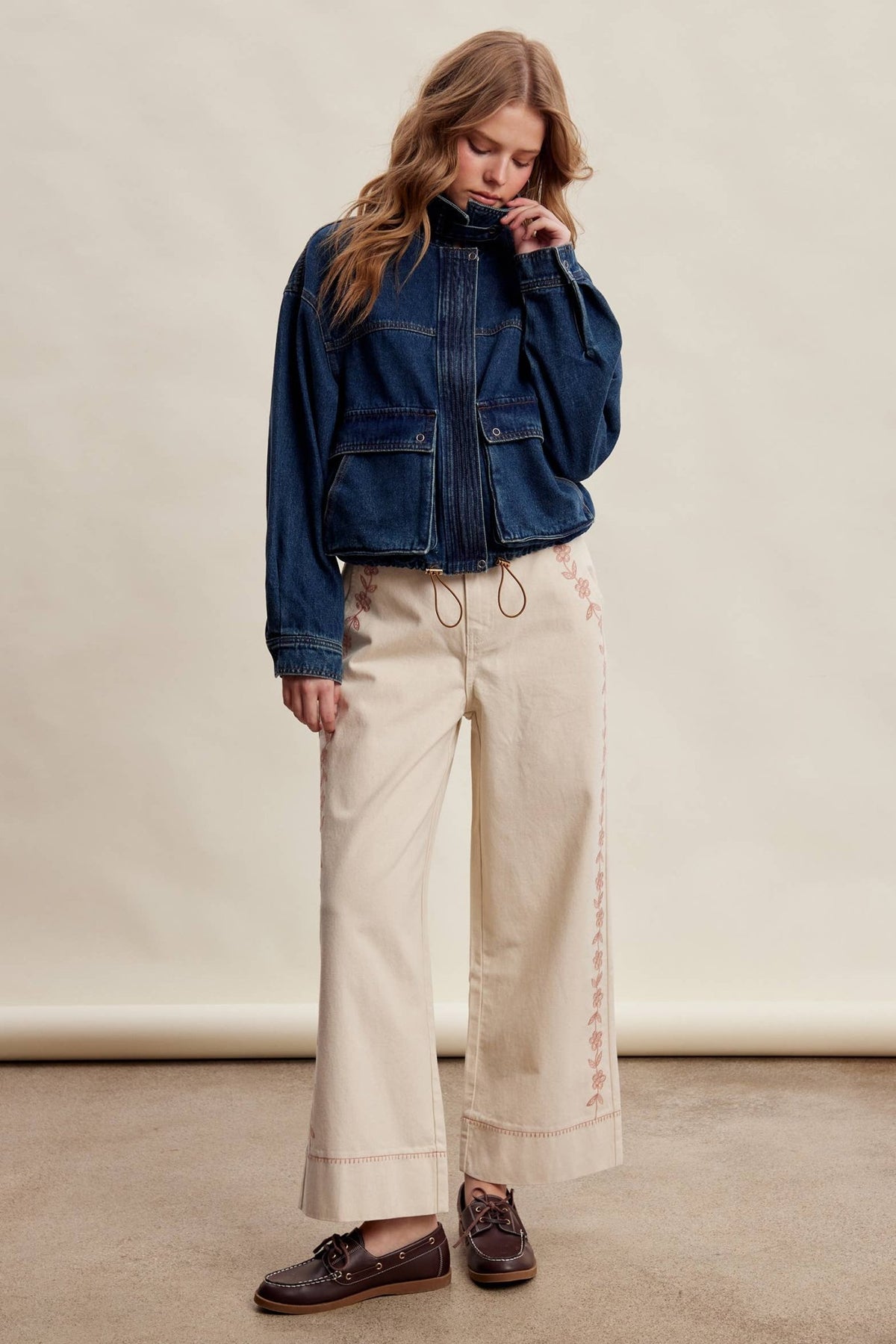 Oversized Utility Denim Jacket - Dear John