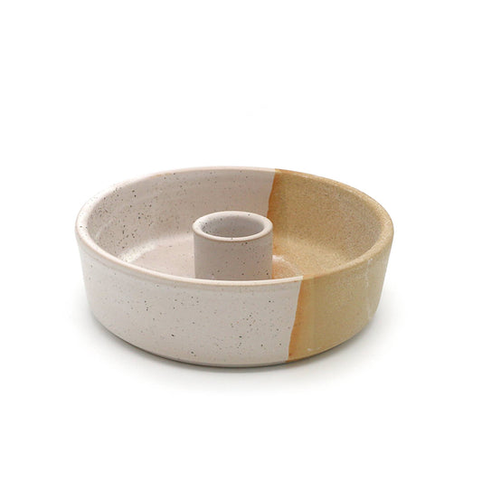 Palo Santo Burner (4 in.) - Beige - Dear John