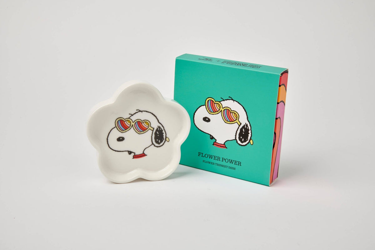 Peanuts Flower Shaped Trinket Dish - Flower Power - Dear John