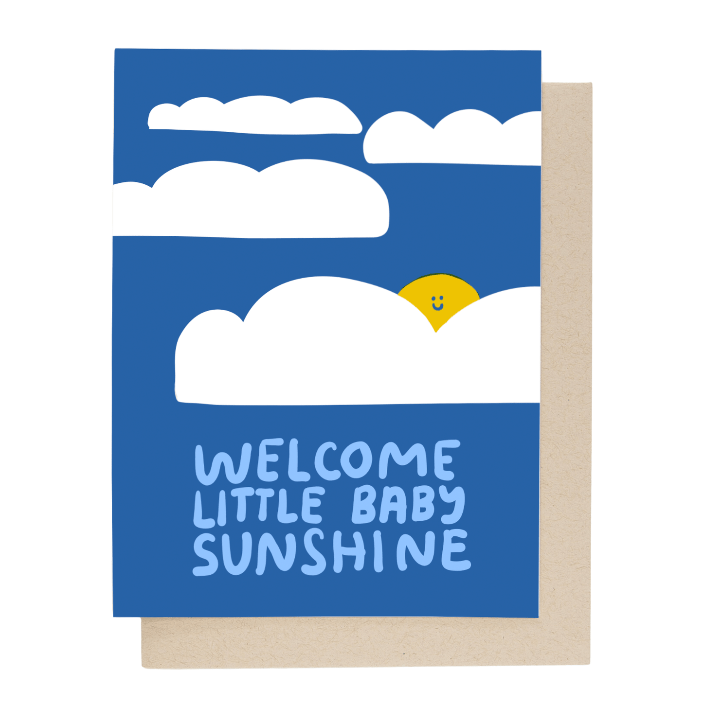 People I've Loved - Welcome Baby Sunshine Card - Dear John