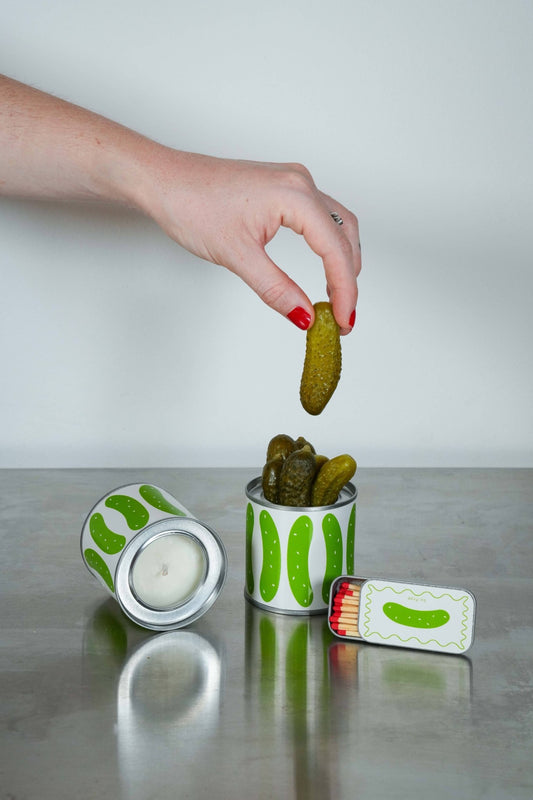 PICKLES — Cucumber + Dill Soy Wax Candle Handmade in Barcelona - Dear John
