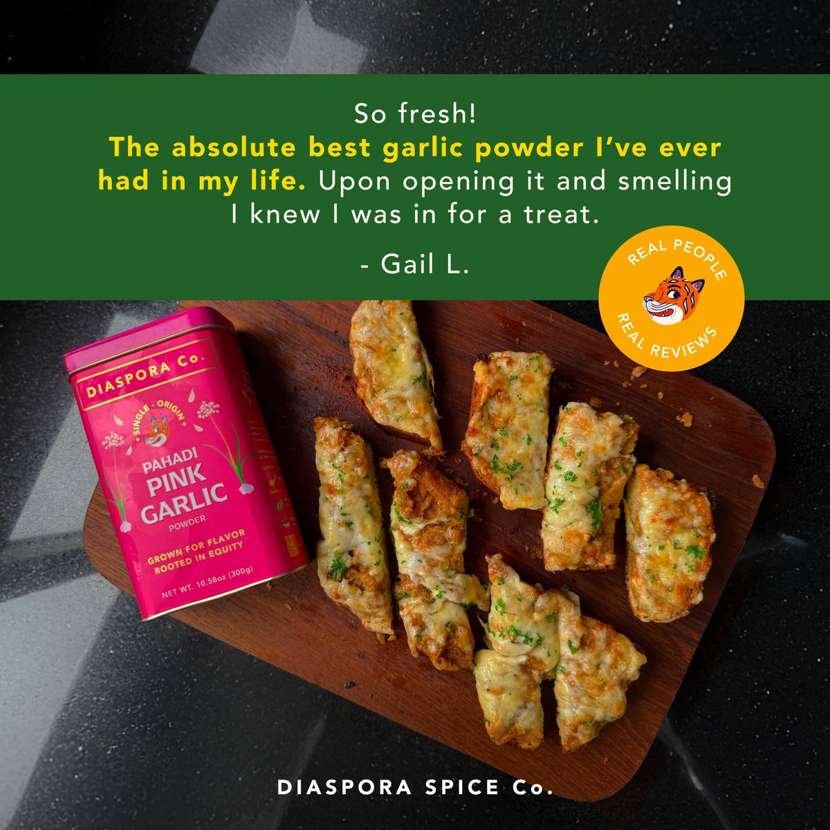 Pink Pahadi Garlic — Single - Origin Himalayan Garlic Powder (Sourced by Tons Trails) - Dear John