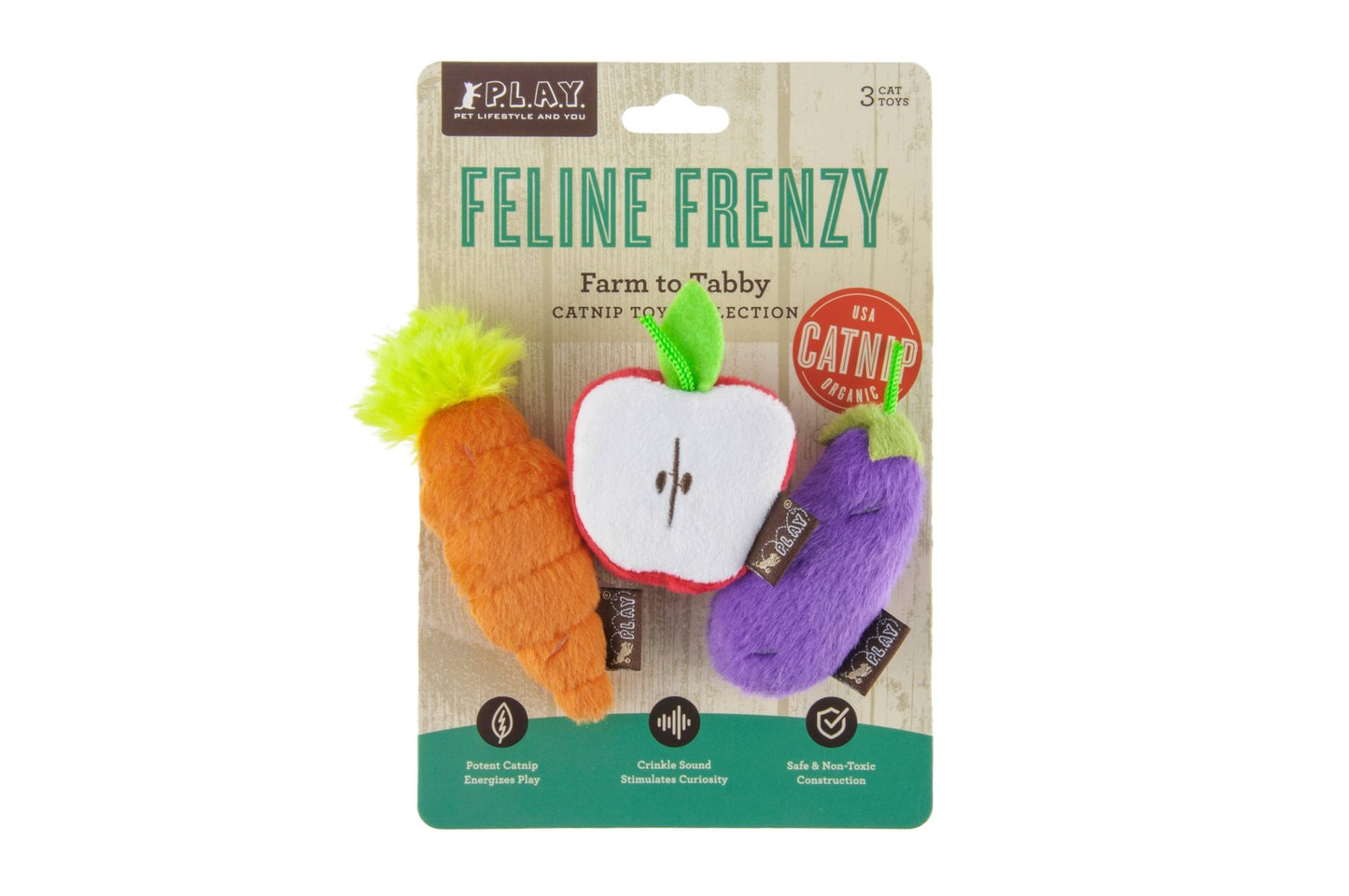 Play Pet Brands - Feline Frenzy - Farm to Tabby - Dear John