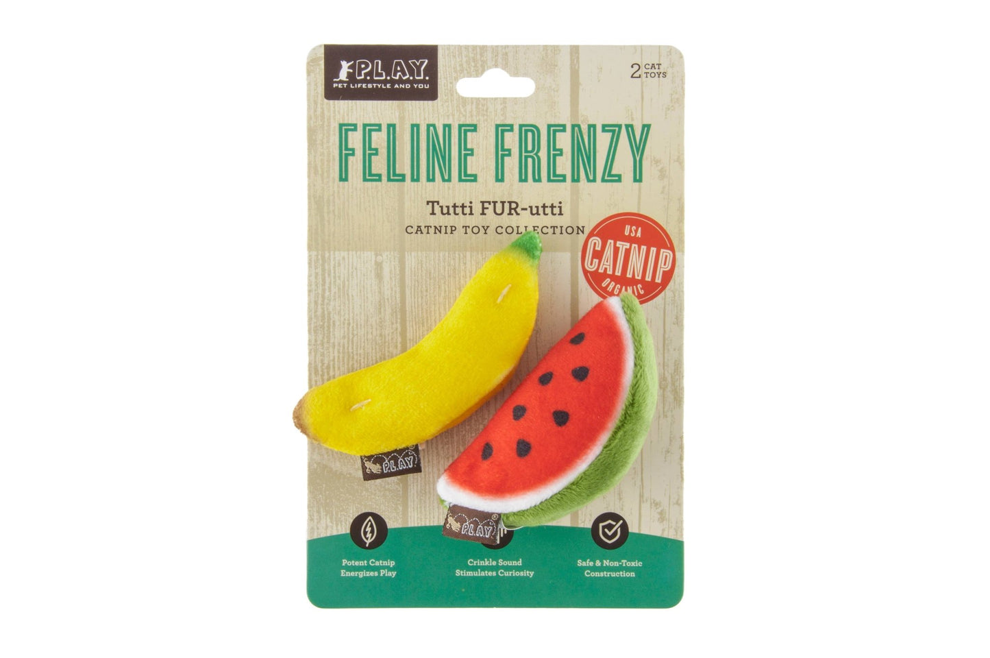 Play Pet Brands - Feline Frenzy - Tutti FUR - utti - Dear John