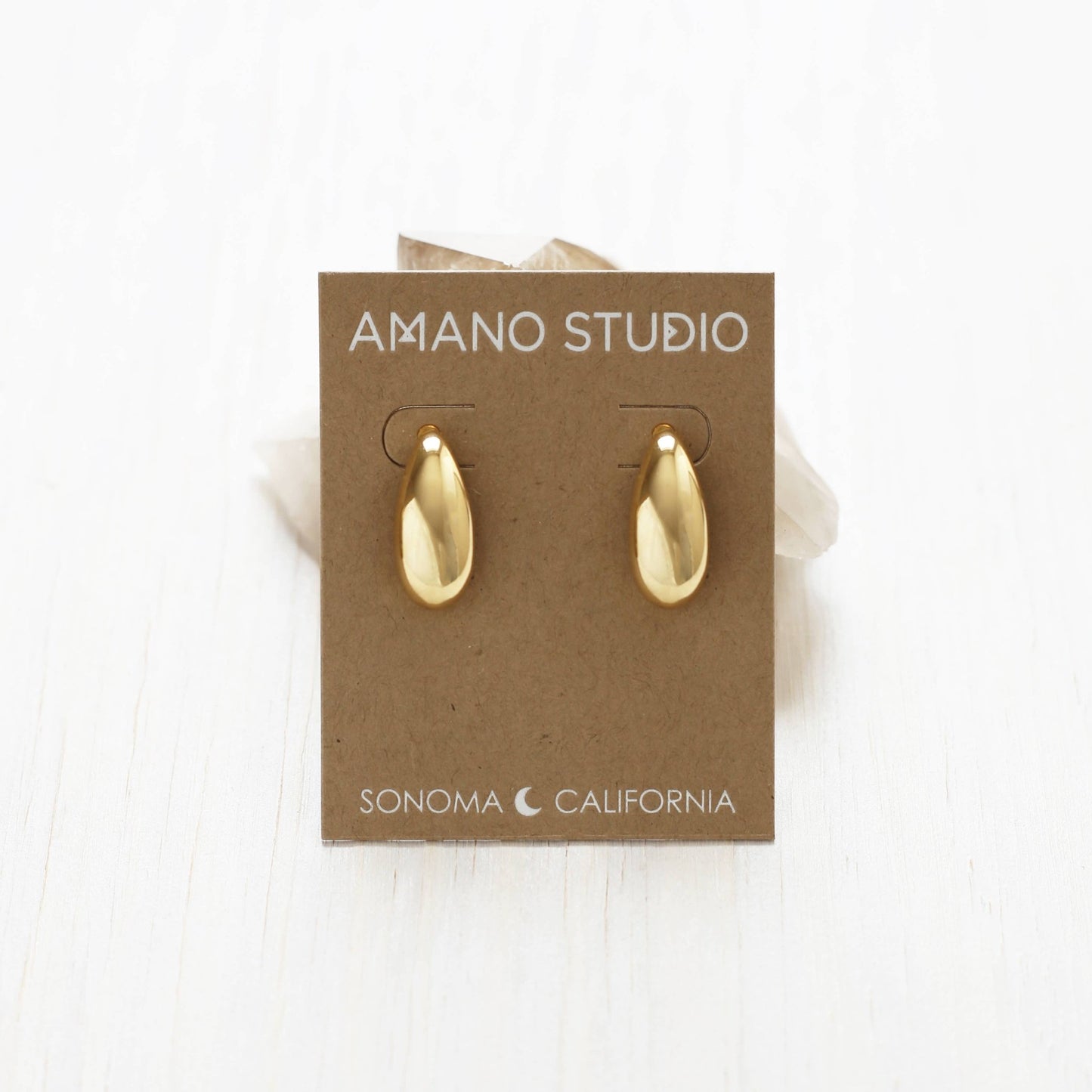 Raindrop Stud Earrings - Dear John