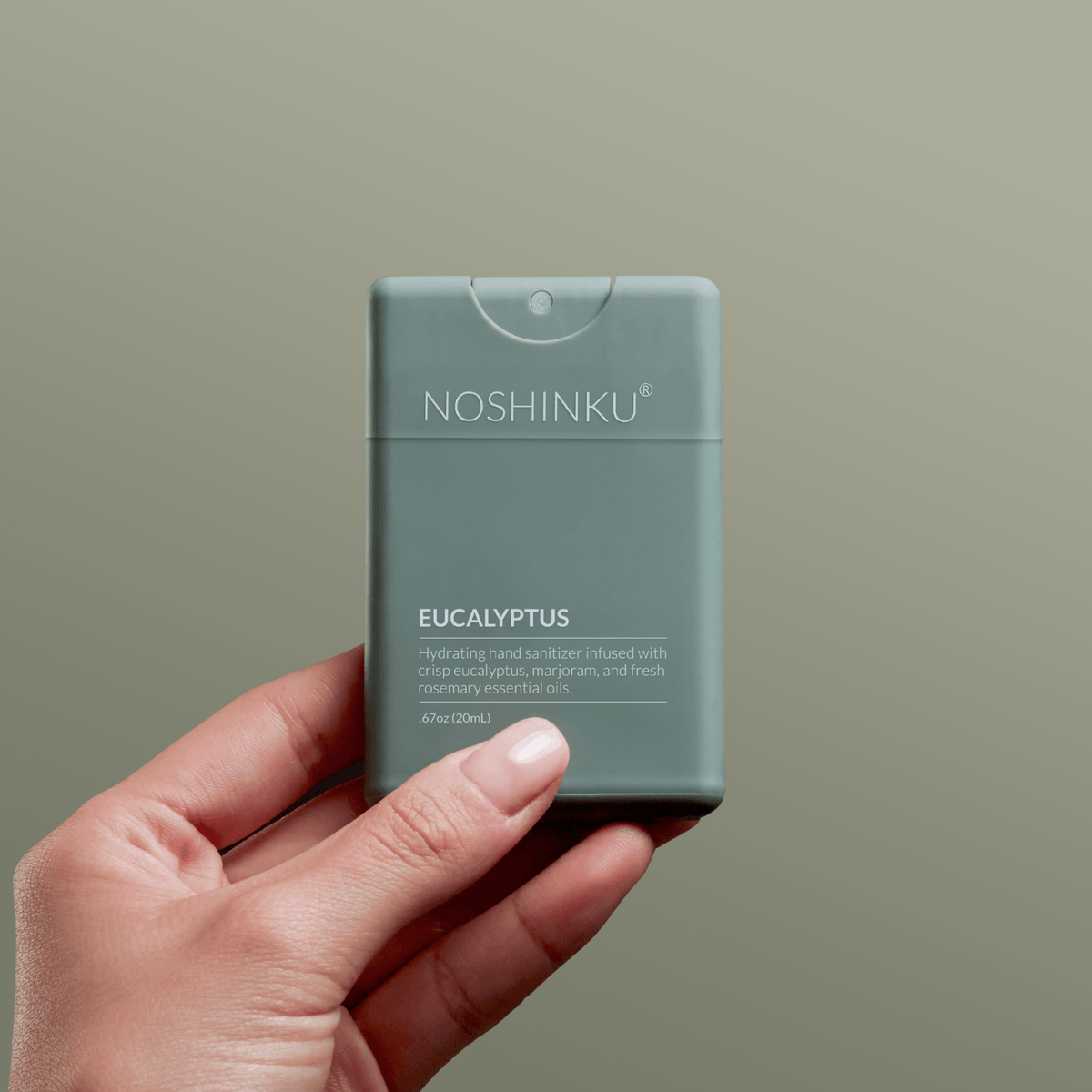 Refillable Eucalyptus Moisturizing Pocket Hand Sanitizer - Dear John