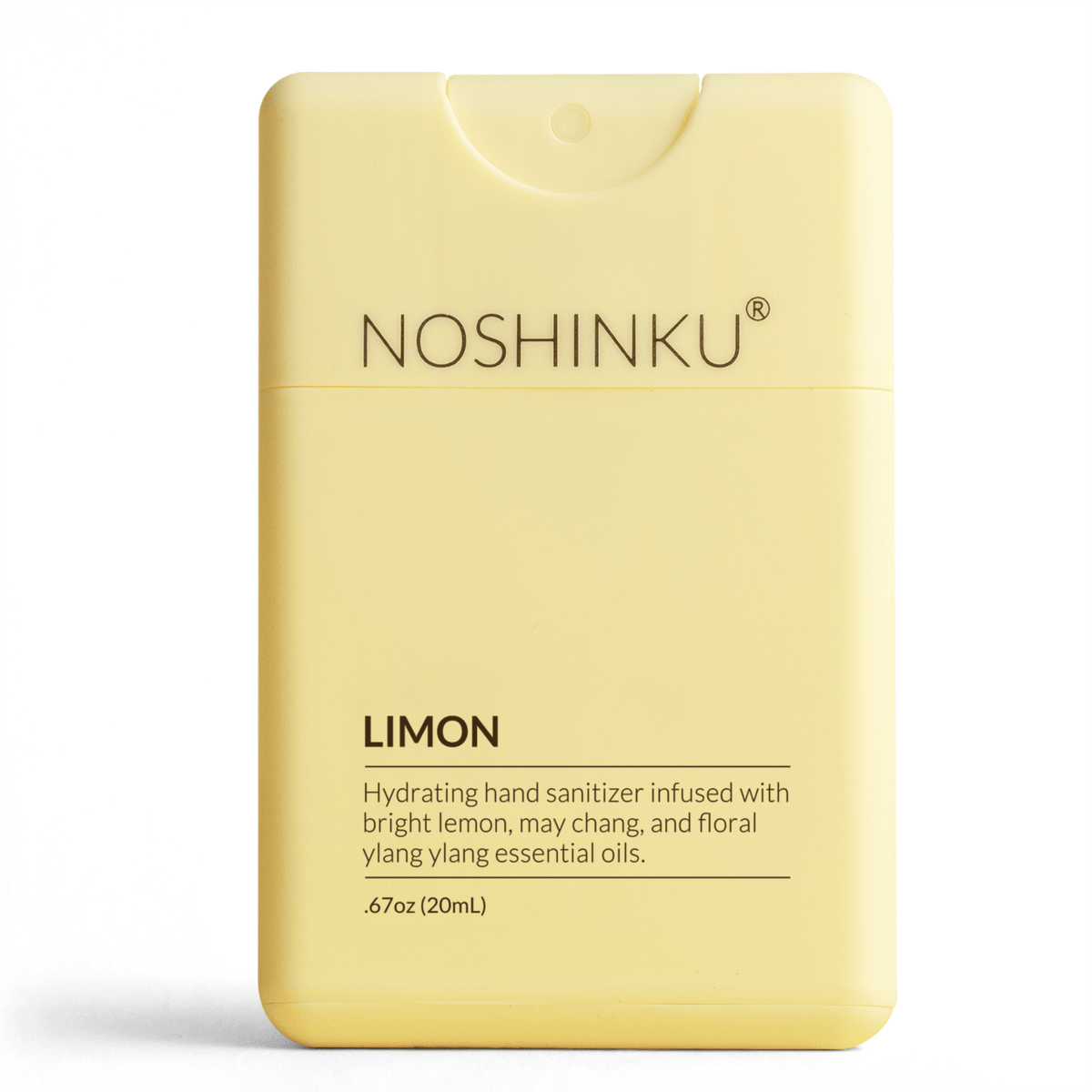 Refillable Lemon Ylang - Ylang Moisturizing Pocket Sanitizer - Dear John