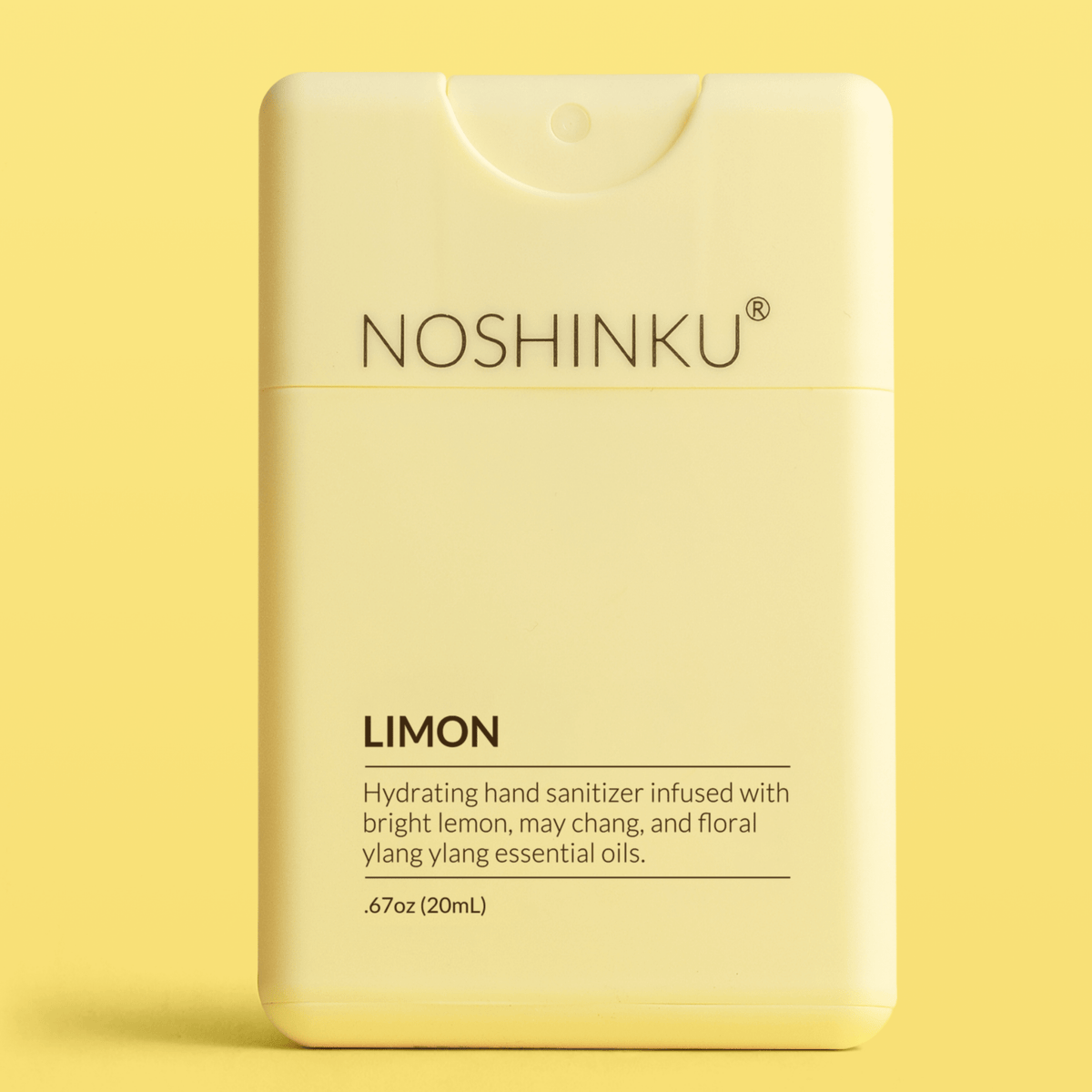 Refillable Lemon Ylang - Ylang Moisturizing Pocket Sanitizer - Dear John