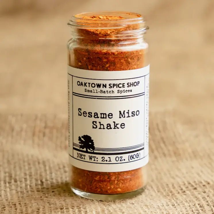Sesame Miso Shake — Umami, Tingle & Nutty Crunch (No Added Salt) - Dear John