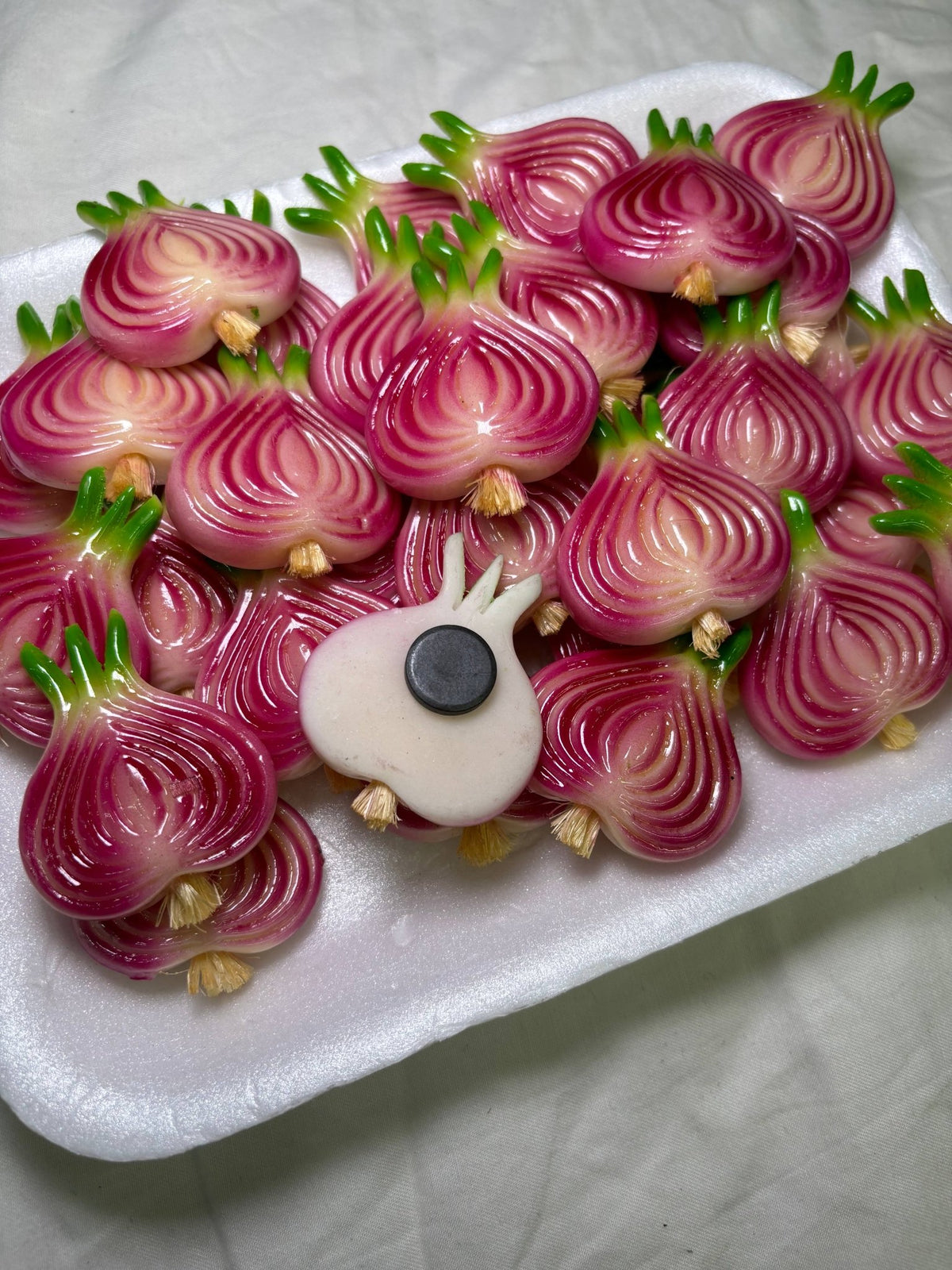 Sliced Onion Kitchen Magnet - Dear John