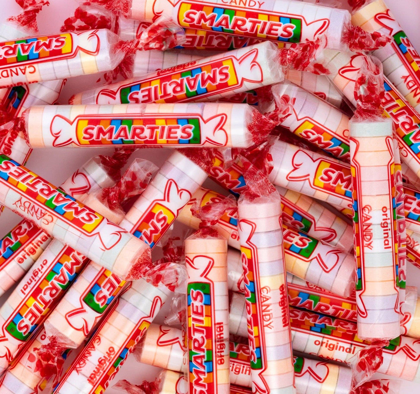 Smarties - Smarties® 15-tablet rolls, 40 lb. bulk case - Dear John