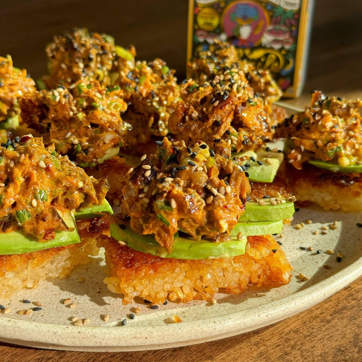 Smoked Salmon with Sweet & Spicy Zhong - Dear John