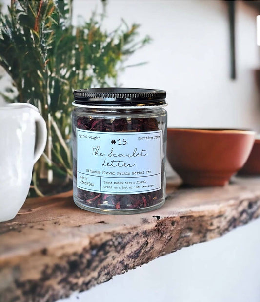 The Scarlet Letter Hibiscus Flower Loose Leaf Tea - Dear John