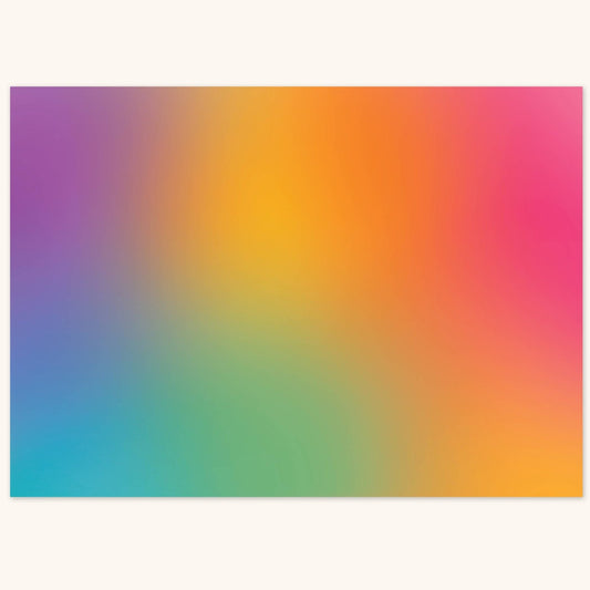 The Social Type - Colorful Gradient Tissue Paper - Dear John