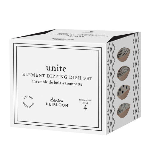 Unite Element Dipping Dishes Set of 4 - Dear John