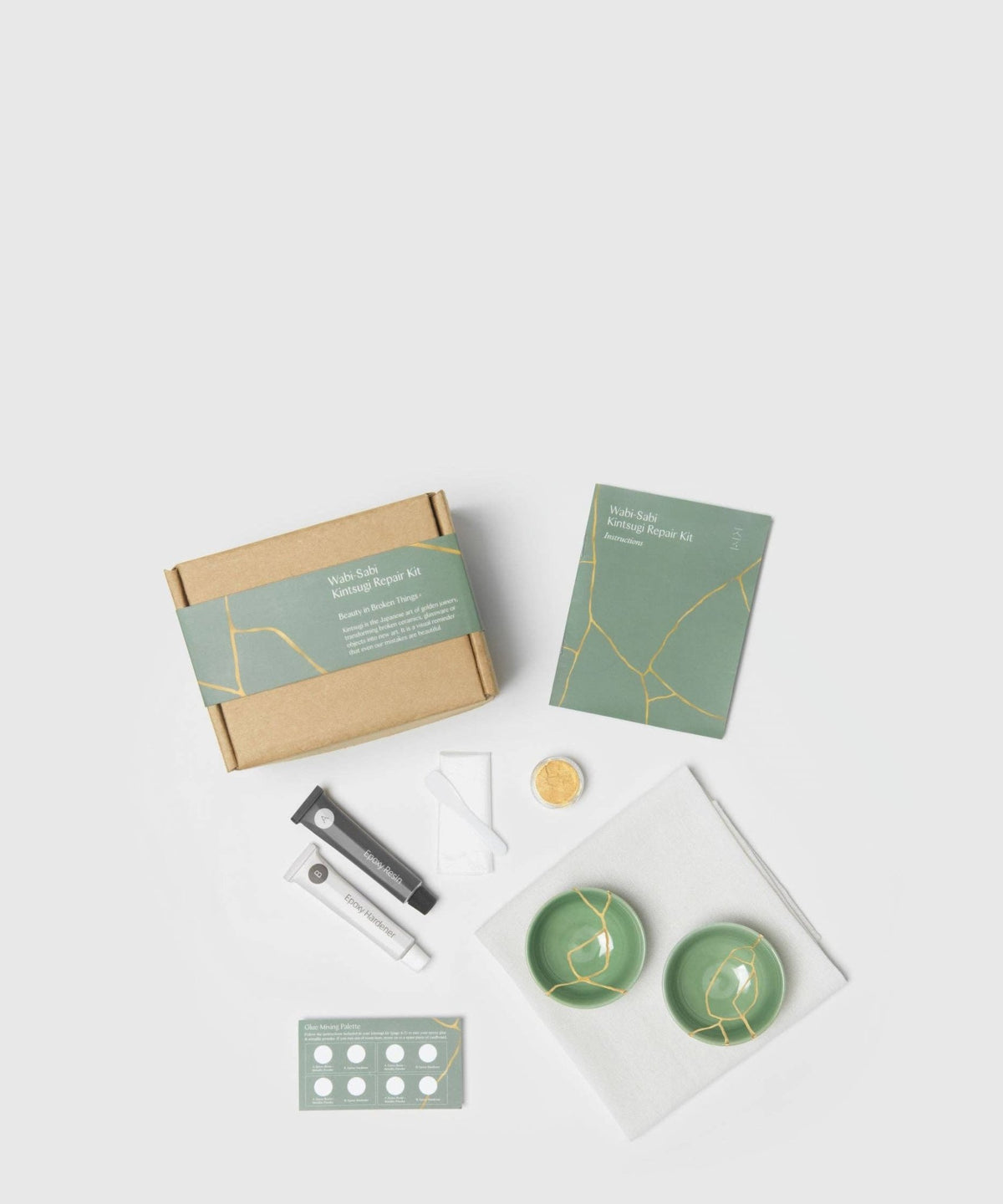 Wabi-Sabi Kintsugi Kit for Beautiful Repairs - Dear John