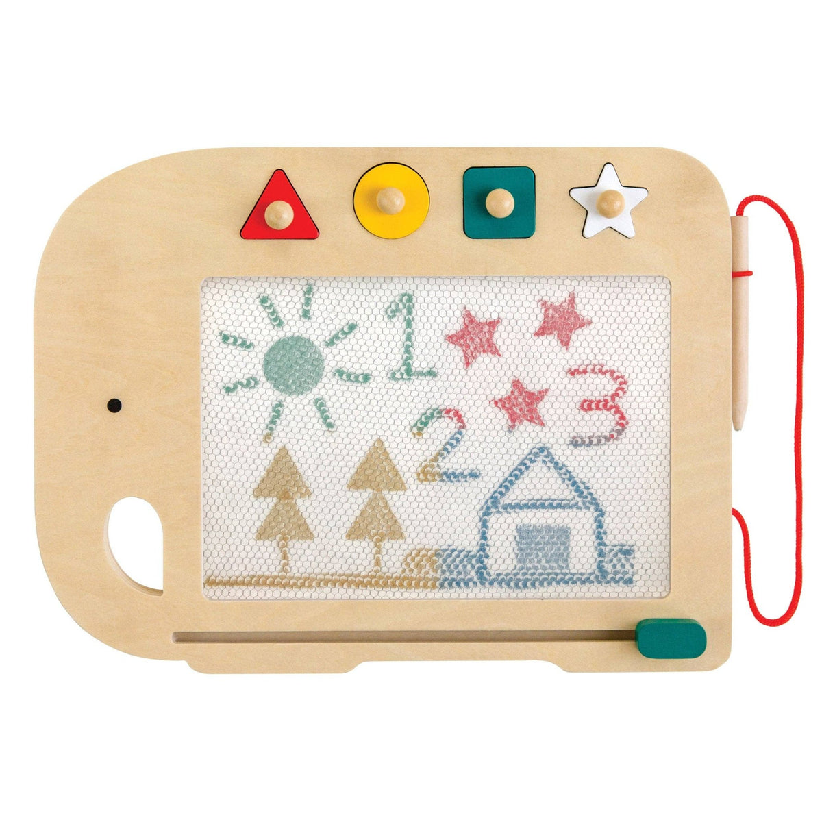 Wooden Elephant Magic Drawing Board - Dear John