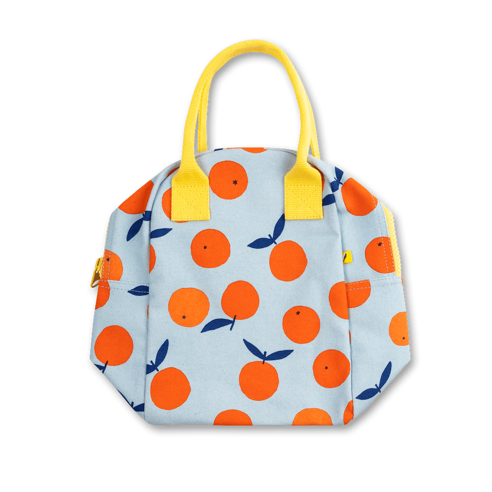 Zipper Lunch Bag - Oranges - Dear John