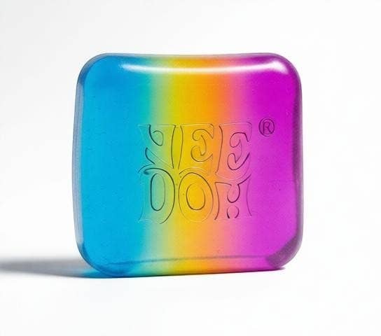Nee Doh Nice Cube Sensory Stress Relief Toy RAINBOW