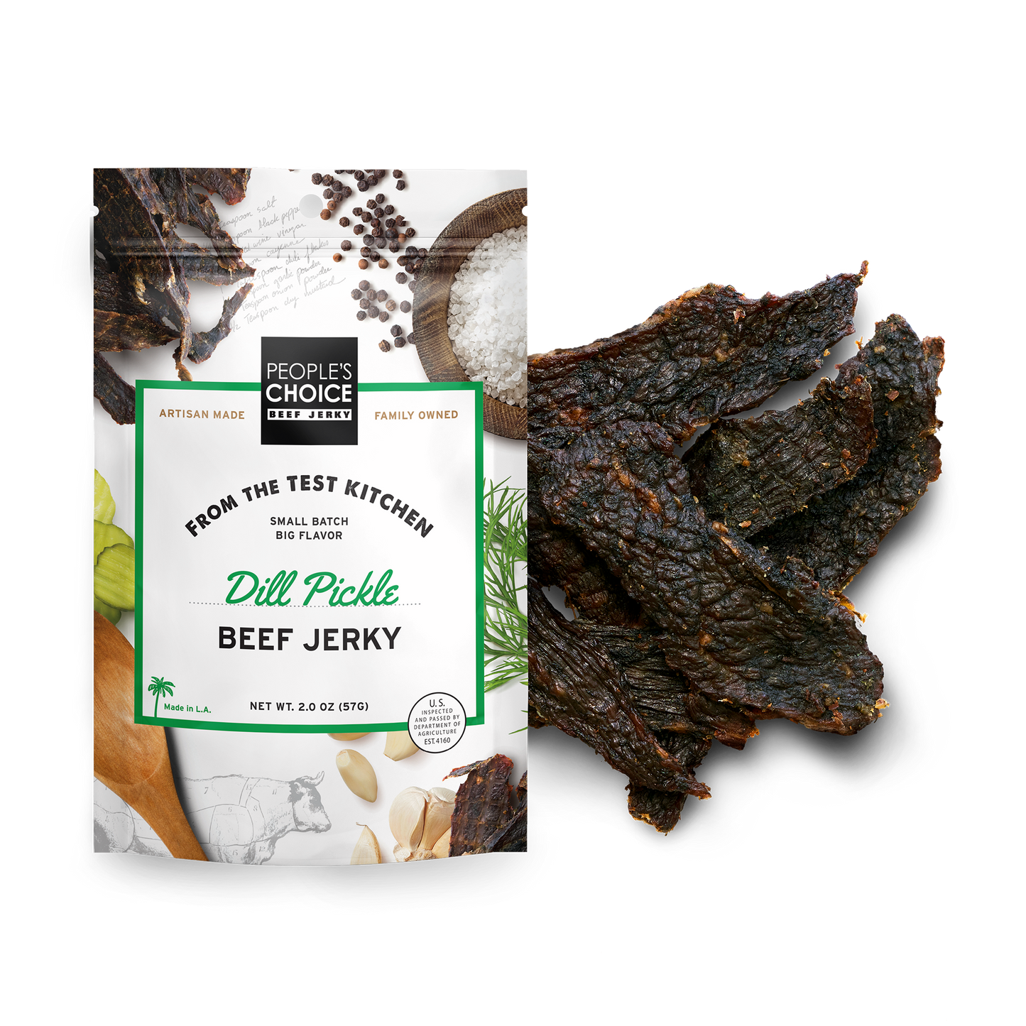 Test Kitchen - Dill Pickle Beef Jerky