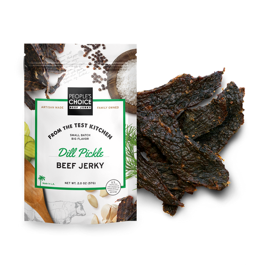 Test Kitchen - Dill Pickle Beef Jerky