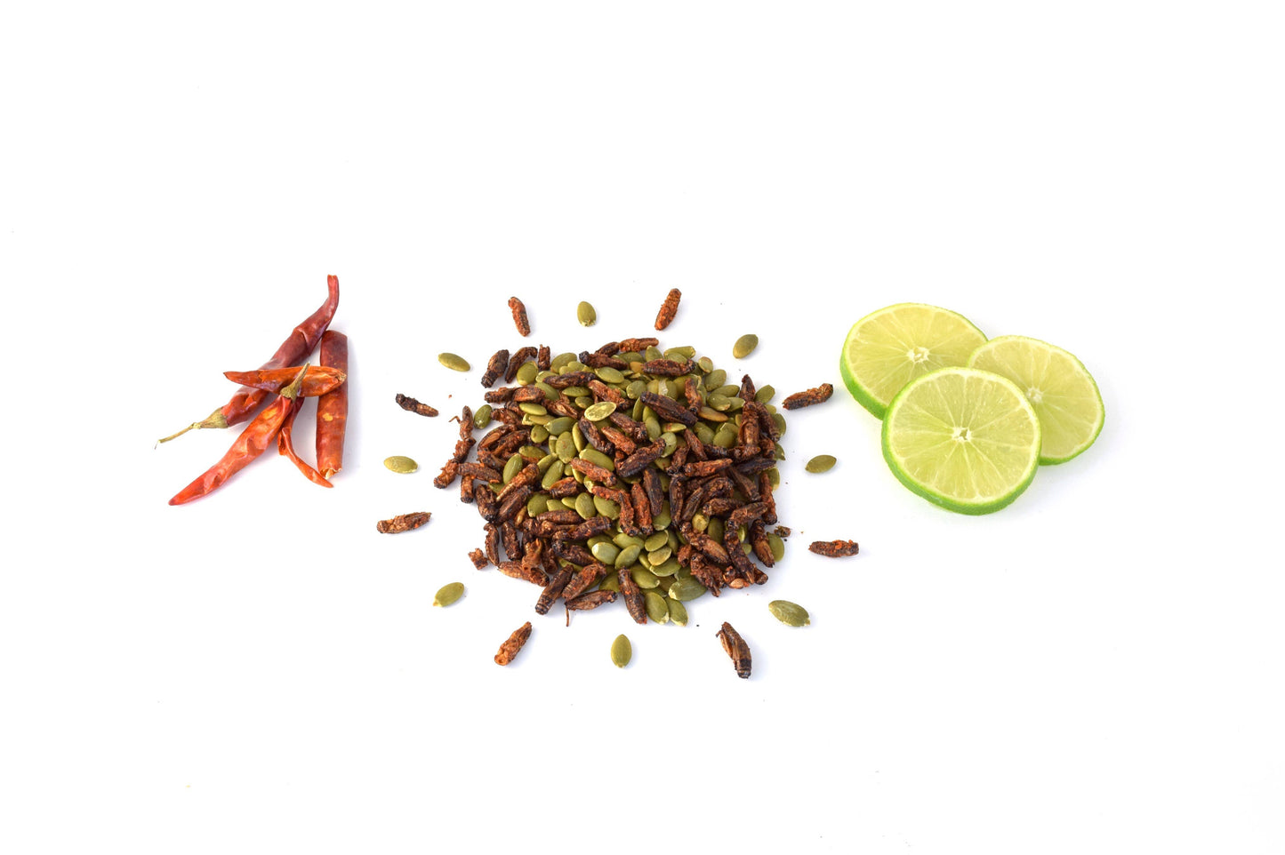 Chile-Lime Crickets & Pumpkin Seeds — Don Bugito 1.5 oz | Gluten-Free • Non-GMO • High Protein