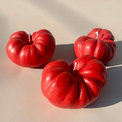 Heirloom Tomato Candle — Tomato Leaf Scent, 100% Soy (Hand-Poured)