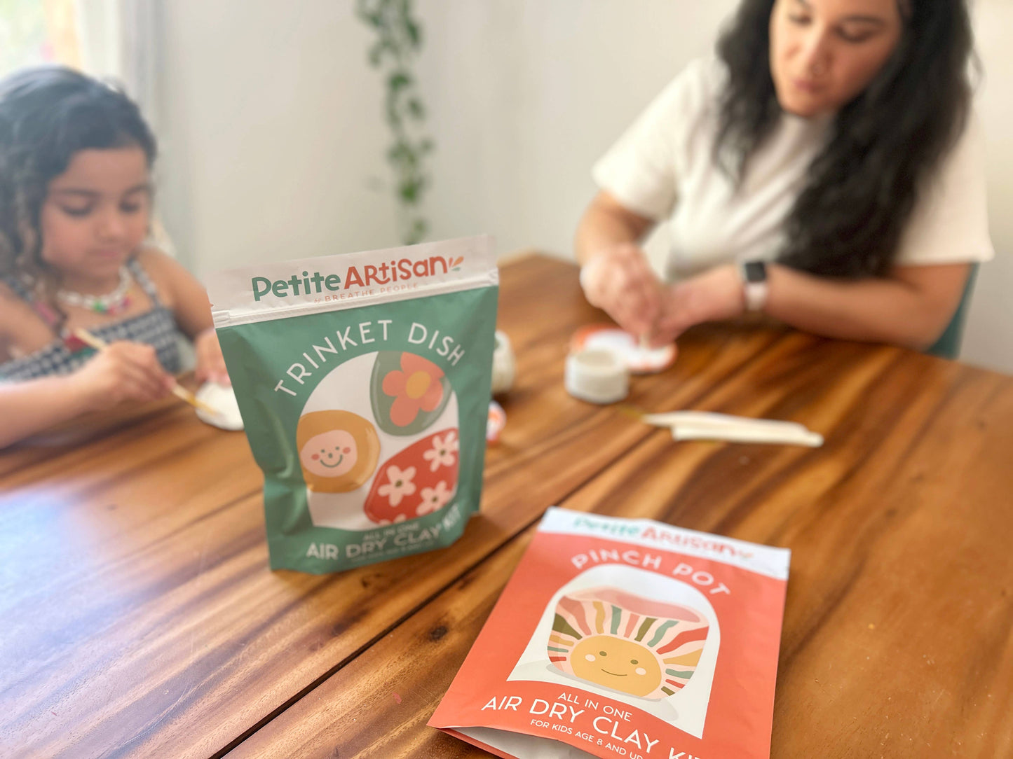 Kids DIY Clay Kit — Make & Paint Your Own Trinket Dishes