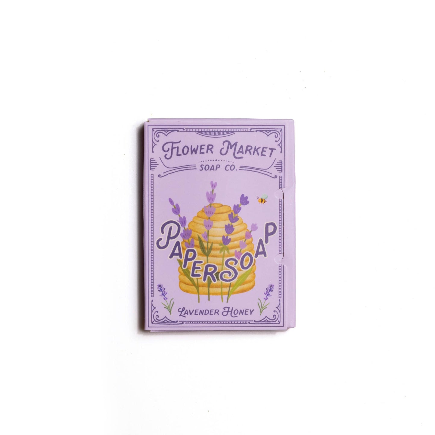 123 Farm - Paper Soap – Lavender Honey Scent, Travel Size, 50 Sheets - Dear John
