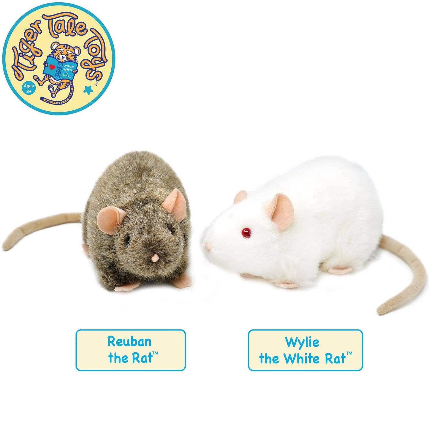 Reuben the Rat — 7" Stuffed Animal Plush
