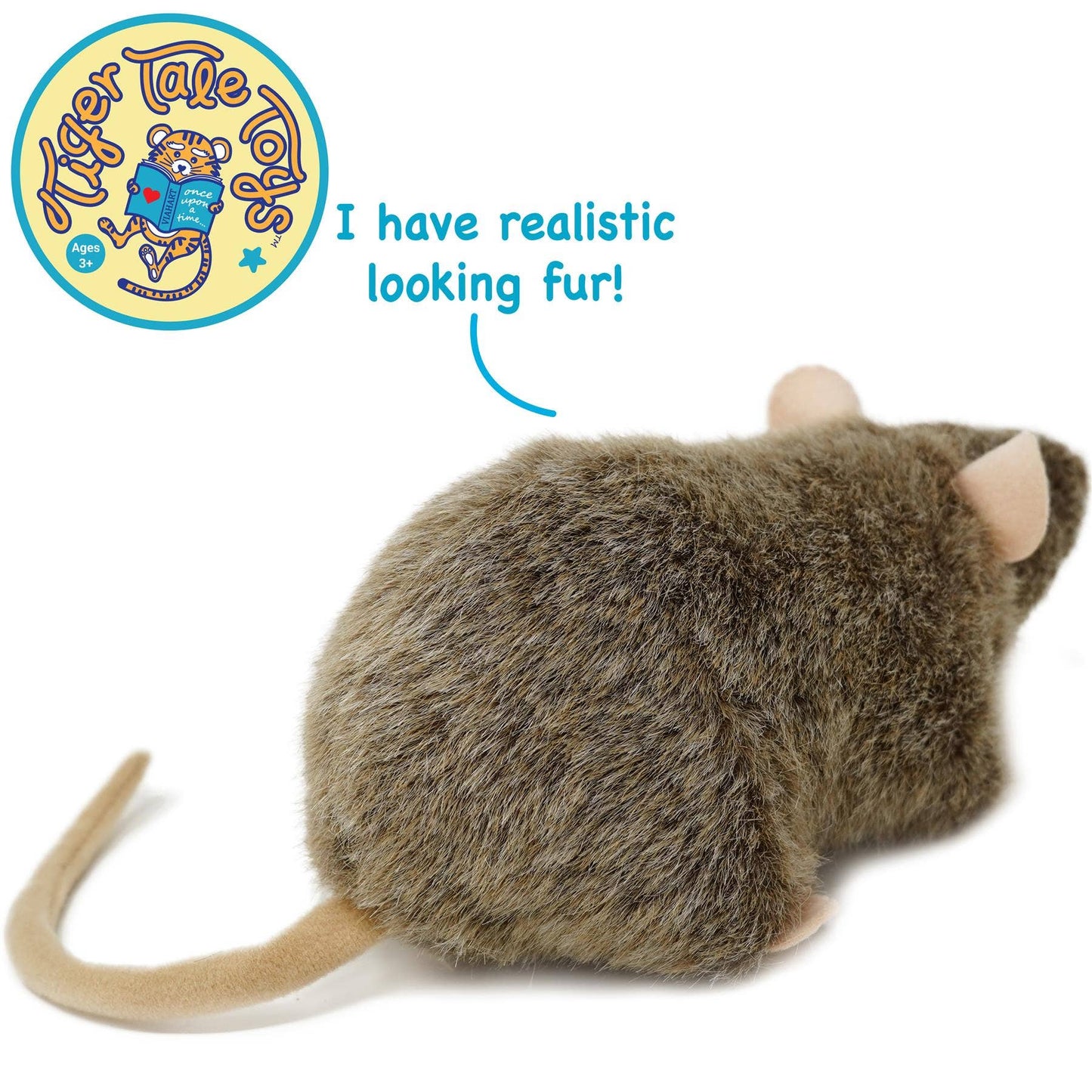 Reuben the Rat — 7" Stuffed Animal Plush