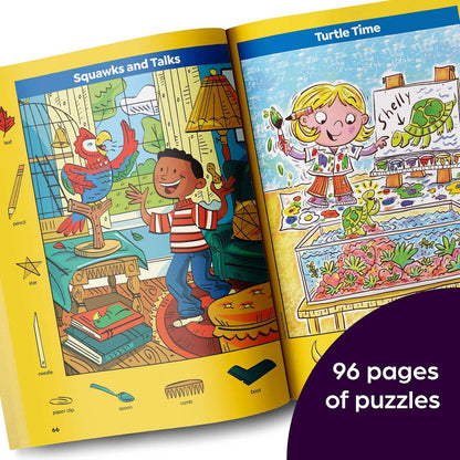 Pet Sticker Puzzles — Hidden Pictures Activity Book