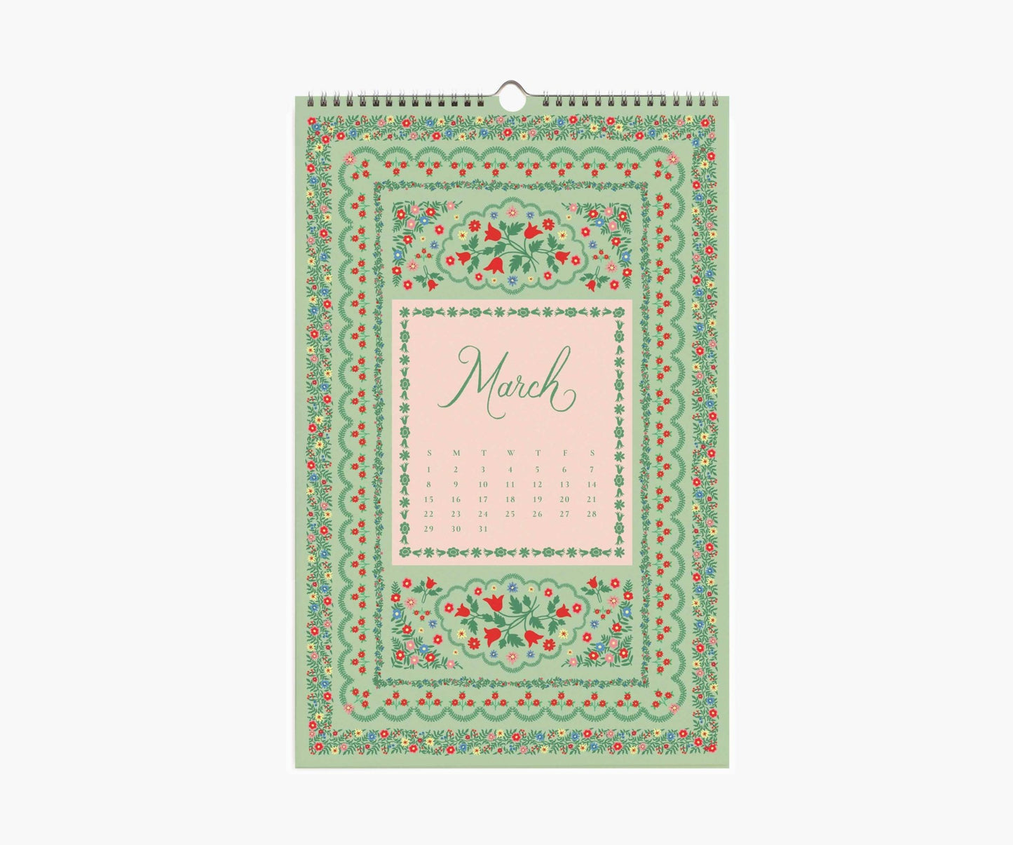 2026 Flora Wall Calendar - Dear John