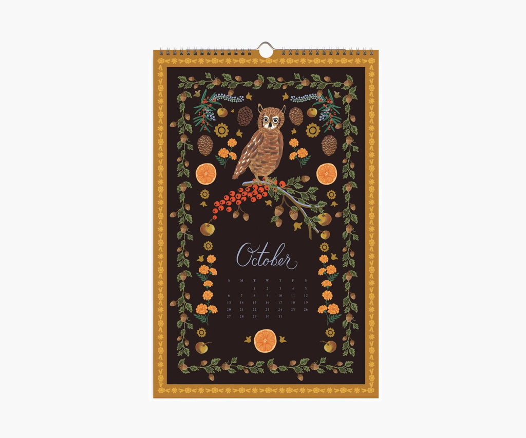 2026 Flora Wall Calendar - Dear John