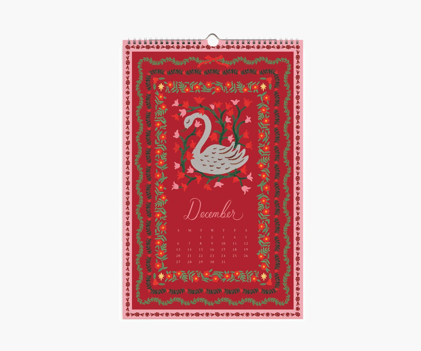 2026 Flora Wall Calendar - Dear John